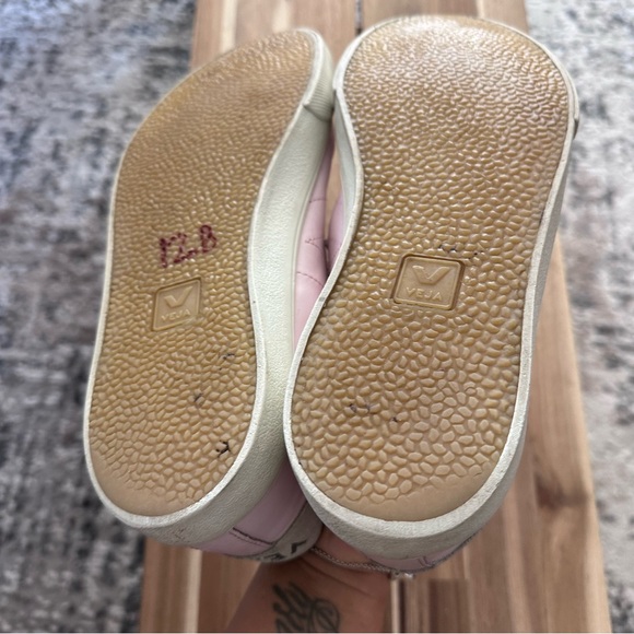 Veja Esplar in Petal Pink Patent Leather Lace Sneakers Size Women's US 9 - Picture 15 of 15